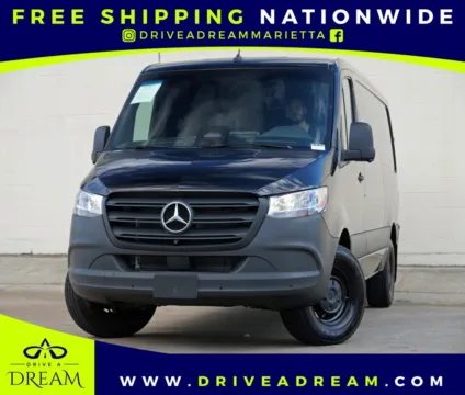 Black 2026 Mercedes-Benz Sprinter Van w/ Driver & Convenience Packages for sale in Marietta, GA