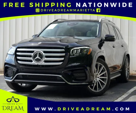 Black 2024 Mercedes-Benz GLS 580 for sale in Marietta, GA