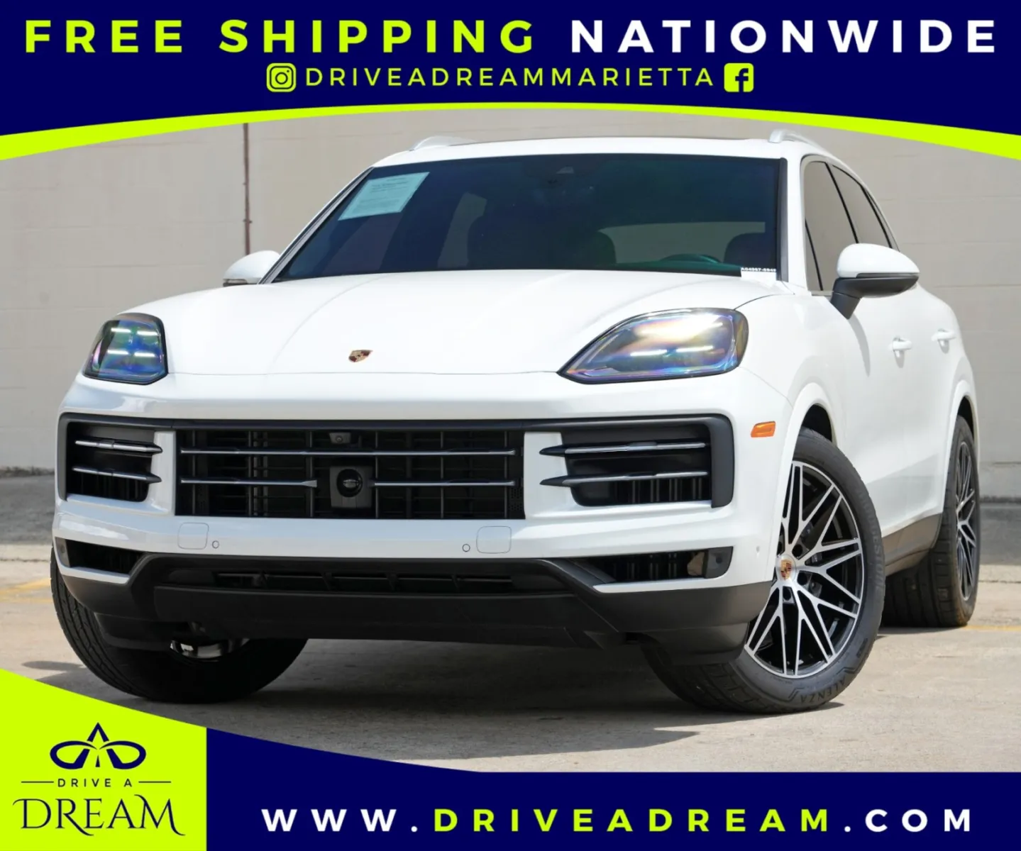 White 2025 Porsche Cayenne w/ Premium Plus Package for sale in Marietta, GA