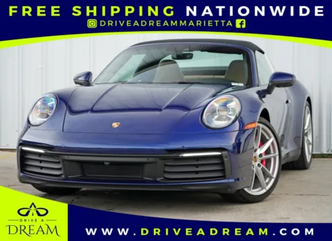 Blue 2022 Porsche 911 Targa 4S w/ Premium Package for sale in Marietta, GA