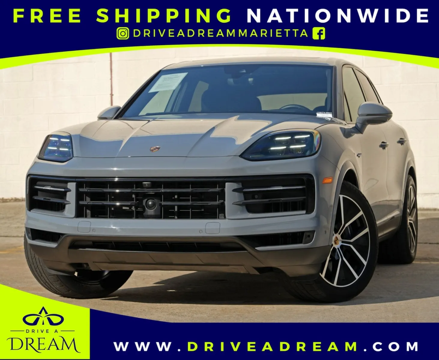 Gray 2025 Porsche Cayenne E-Hybrid for sale in Marietta, GA
