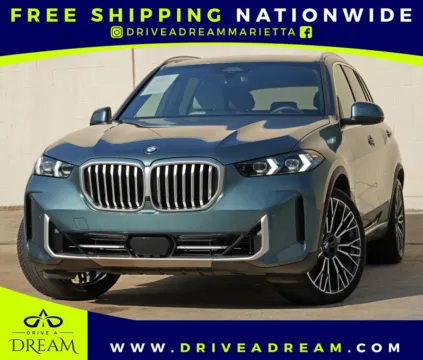 Blue 2025 BMW X5 sDrive40i w/ Premium & Parking Assist Packages for sale in Marietta, GA