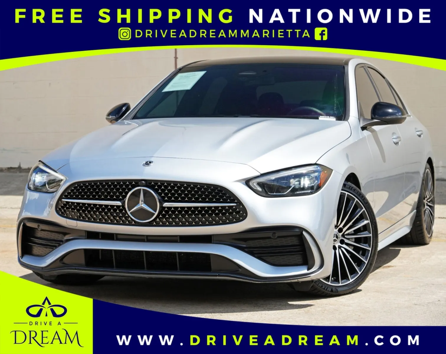 2022 Mercedes-Benz C-Class C 300 w/ AMG Line & Night Packages for sale in Marietta, GA