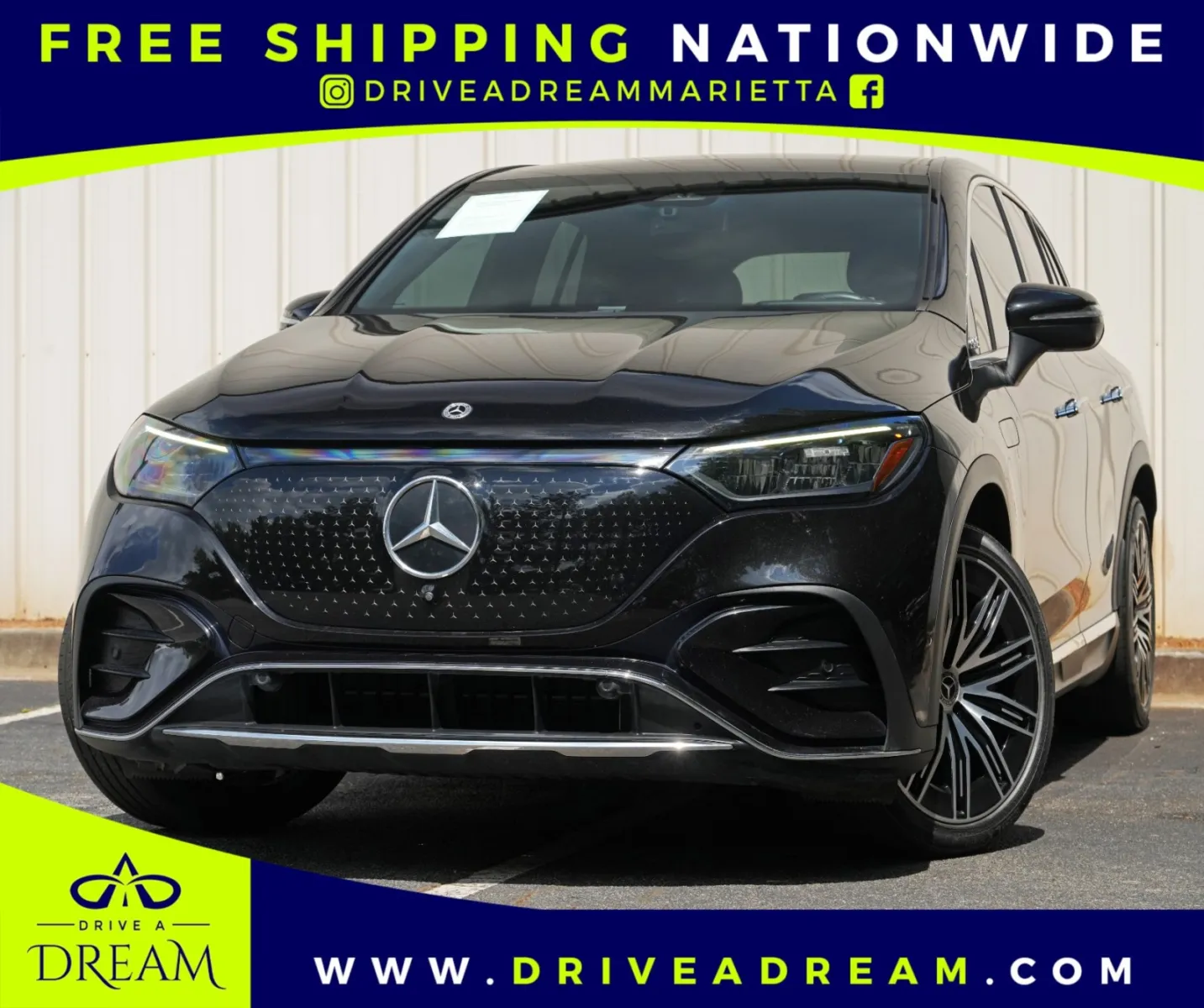 Black 2023 Mercedes-Benz EQE 500 for sale in Marietta, GA
