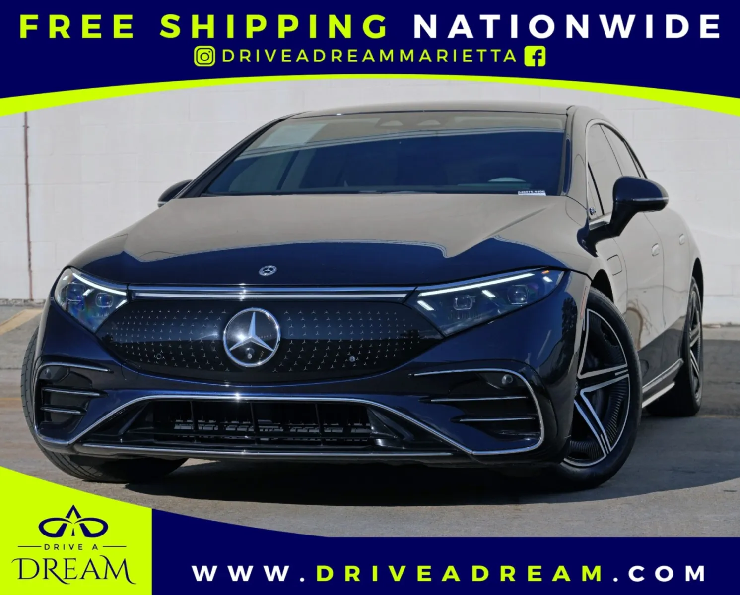2023 Mercedes-Benz EQS 450 w/ AMG Line & Exclusive Trim Packages for sale in Marietta, GA