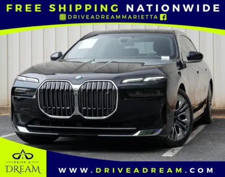 Black 2023 BMW i7 xDrive60 w/ Driving Assist & Parking Assist Packages for sale in Marietta, GA