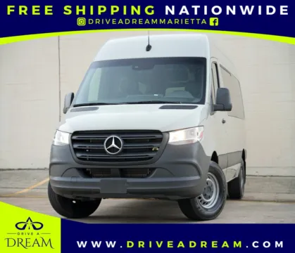 Gray 2022 Mercedes-Benz Sprinter Passenger Van w/ Premium & Driver Convenience Packages for sale in Marietta, GA