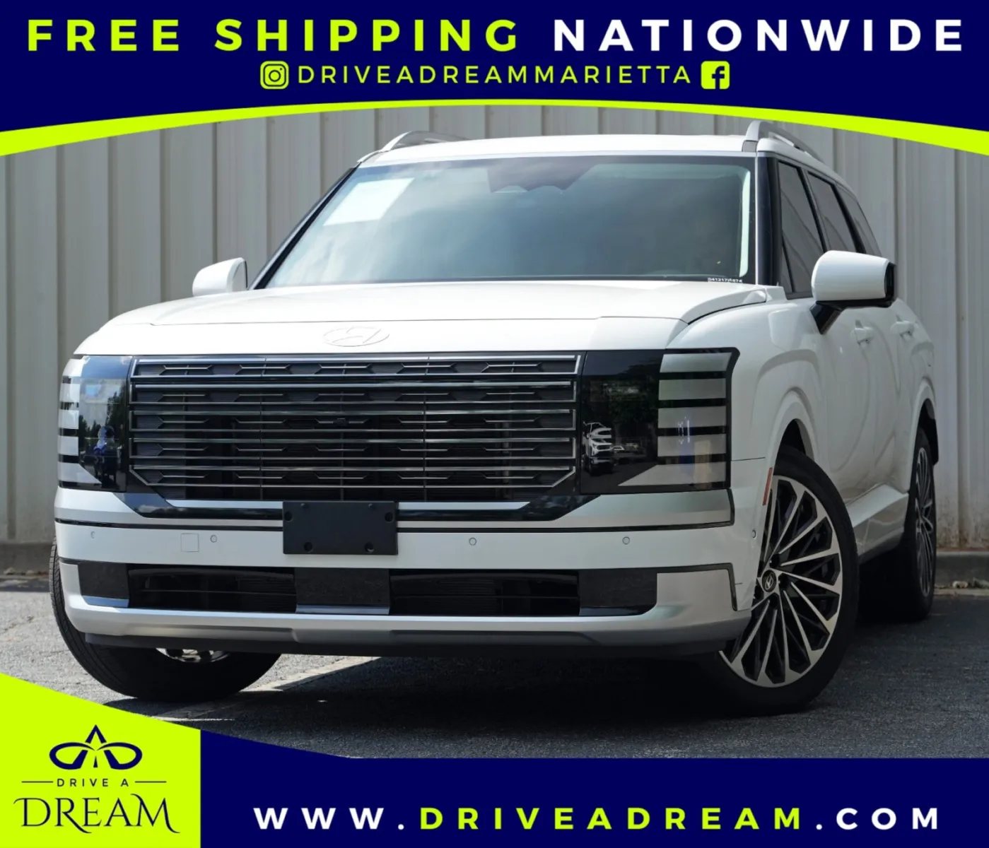 White 2026 Hyundai Palisade Calligraphy for sale in Marietta, GA