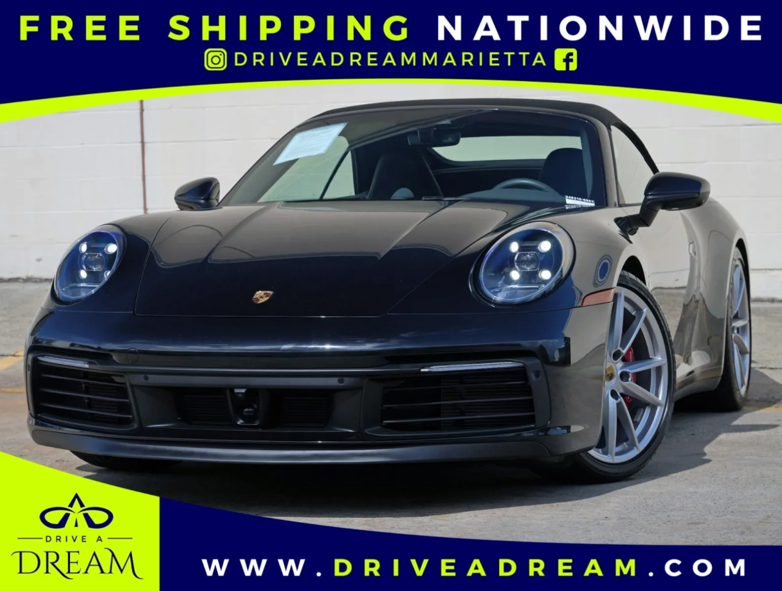 Black 2021 Porsche 911 Carrera S w/ Premium & Sport Packages for sale in Marietta, GA