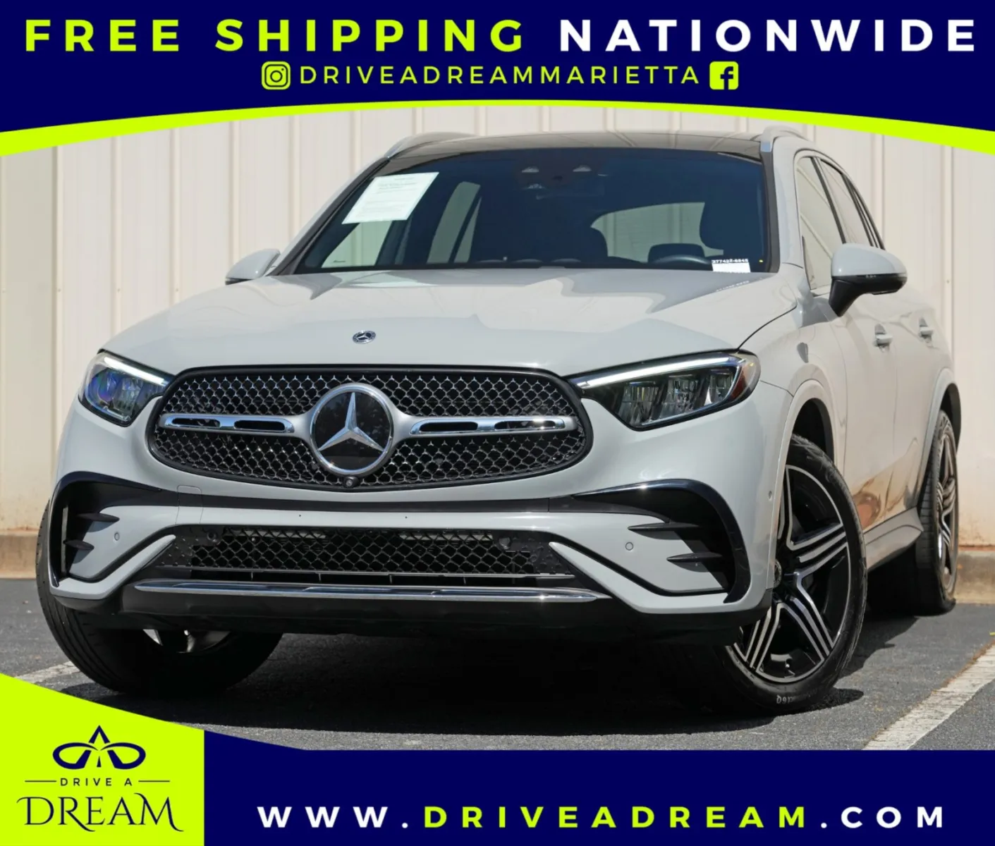 Gray 2025 Mercedes-Benz GLC 300 w/ Exclusive, AMG Line & Driver Assist Packages for sale in Marietta, GA