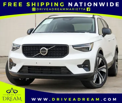 White 2025 Volvo XC40 Plus Dark Theme for sale in Marietta, GA