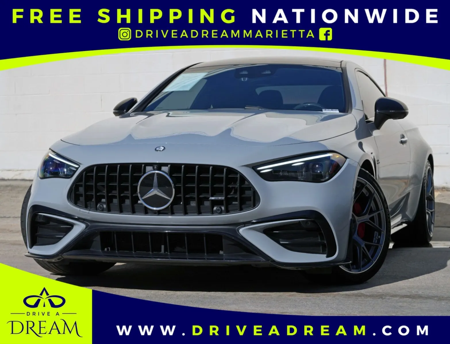 Gray 2025 Mercedes-Benz CLE AMG CLE 53 w/ Driver Assist & AMG Night Packages for sale in Marietta, GA