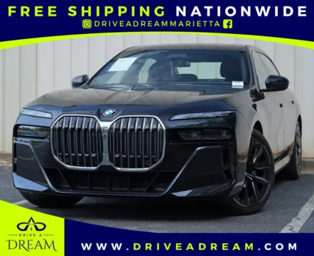 Black 2023 BMW 7 Series 740i w/ Executive, Driving & Parking Assist Packages for sale in Marietta, GA