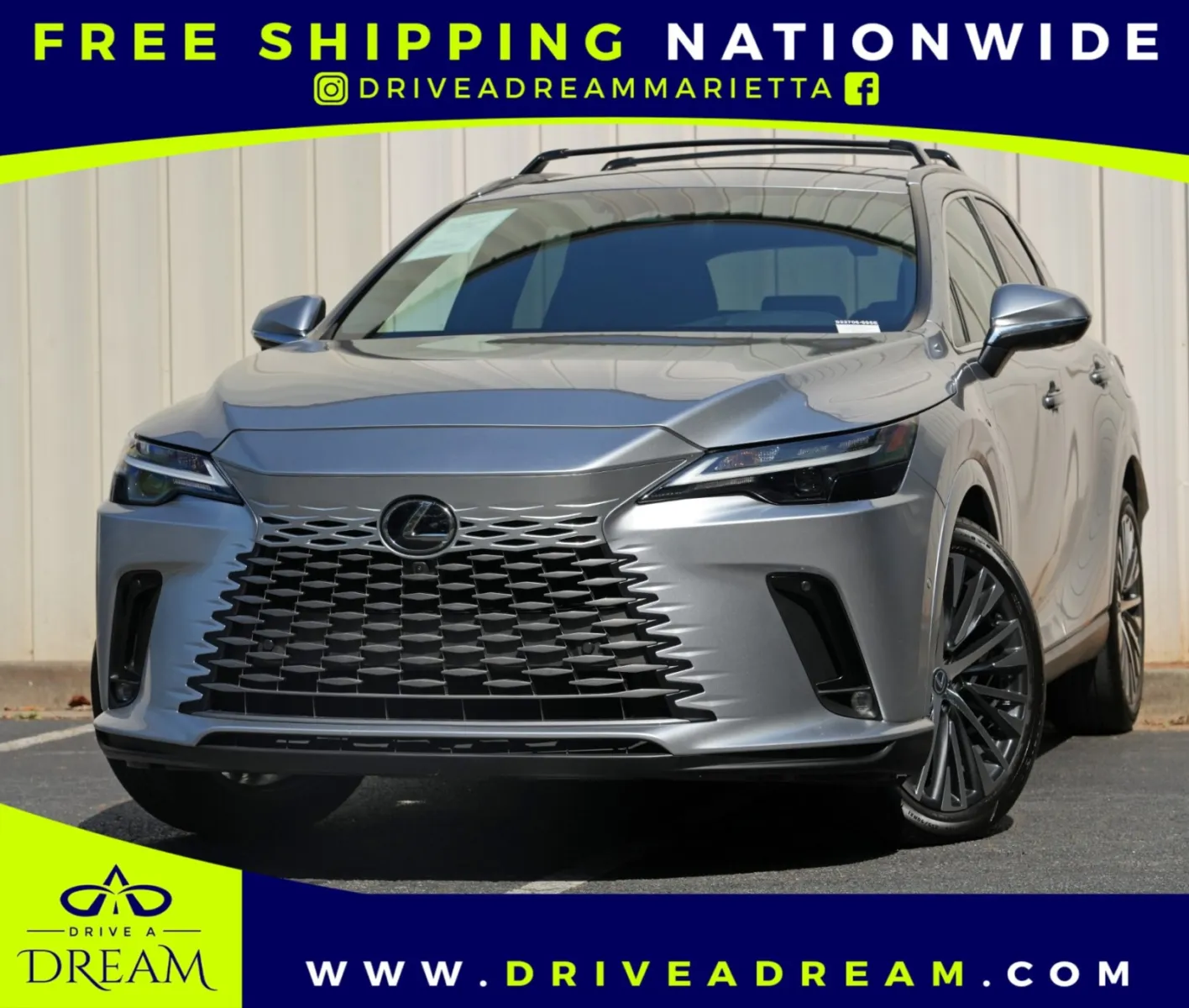 Silver 2024 Lexus RX 350 Premium Plus w/ Convenience & Tech Packages for sale in Marietta, GA