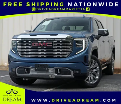 Blue 2025 GMC Sierra 1500 Denali for sale in Marietta, GA