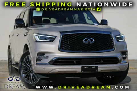 Photos of 2024 INFINITI QX80 SENSORY w/ Dark Chrome Appearance Packages for sale in Marietta, GA at DRIVE A DREAM