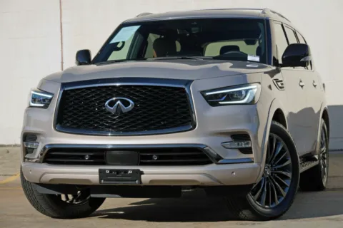 Another view of 2024 INFINITI QX80 SENSORY w/ Dark Chrome Appearance Packages for sale in Marietta, GA at DRIVE A DREAM