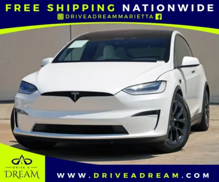 White 2022 Tesla Model X for sale in Marietta, GA