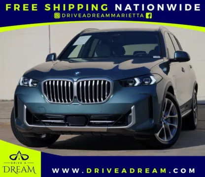 Blue 2024 BMW X5 xDrive50e w/ Executive, Driving & Parking Assist Packages for sale in Marietta, GA
