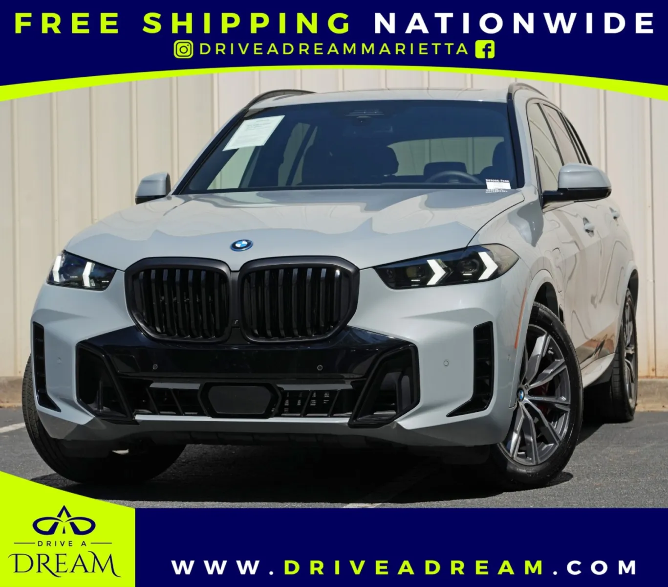 Gray 2026 BMW X5 xDrive50e w/ M Sport, Premium & Driving Assist Packages for sale in Marietta, GA