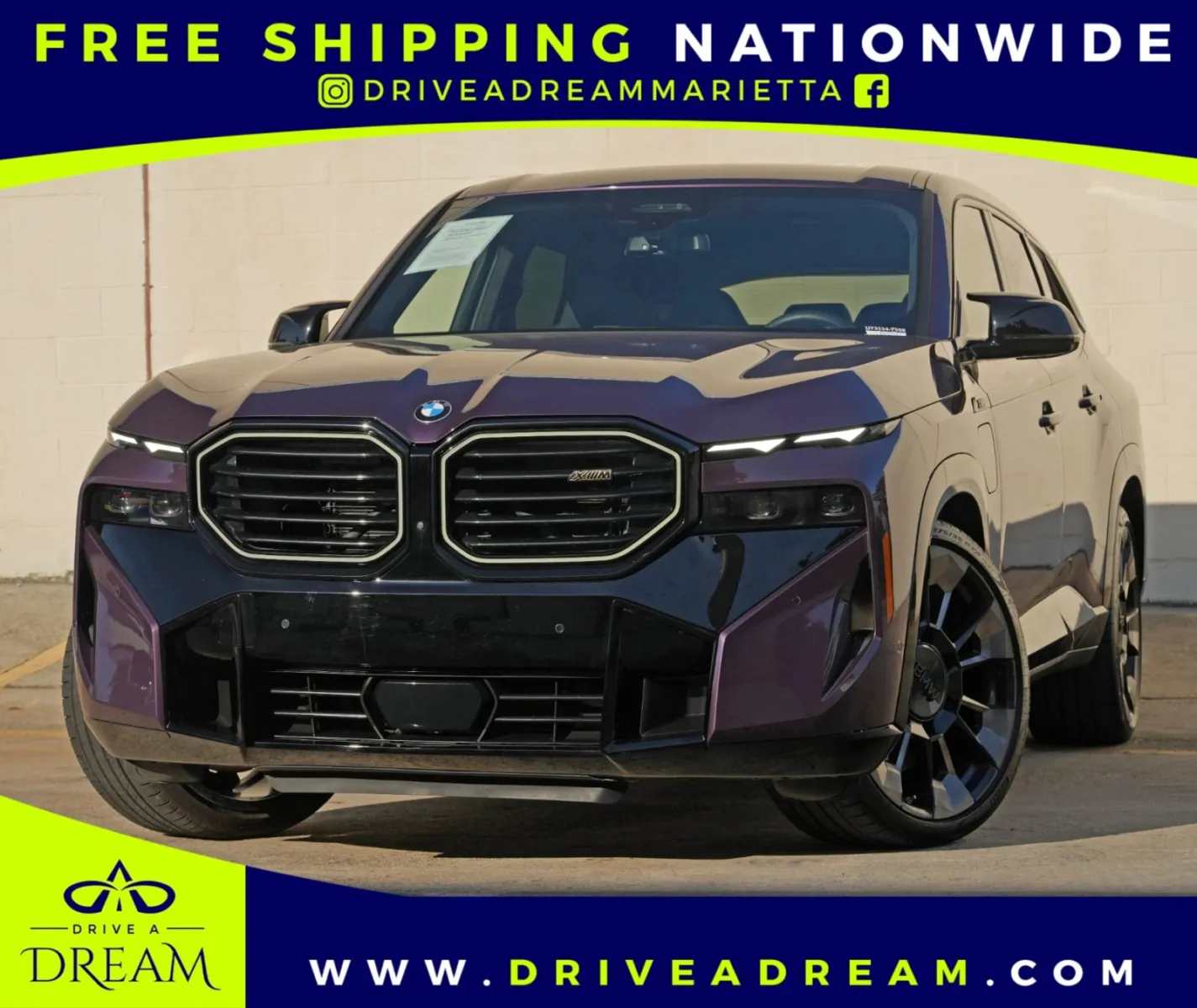 Purple 2024 BMW XM for sale in Marietta, GA