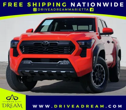 Orange 2024 Toyota Tacoma TRD Off Road w/ Premium Package for sale in Marietta, GA