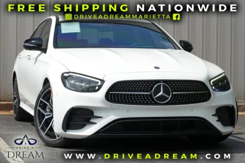 Photos of 2021 Mercedes-Benz E-Class E 350 w/ Premium, AMG line & Night Packages for sale in Marietta, GA at DRIVE A DREAM