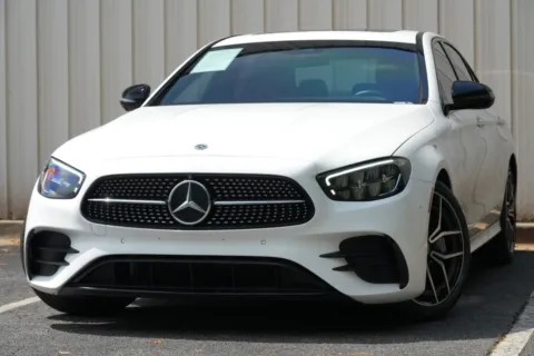 Another view of 2021 Mercedes-Benz E-Class E 350 w/ Premium, AMG line & Night Packages for sale in Marietta, GA at DRIVE A DREAM