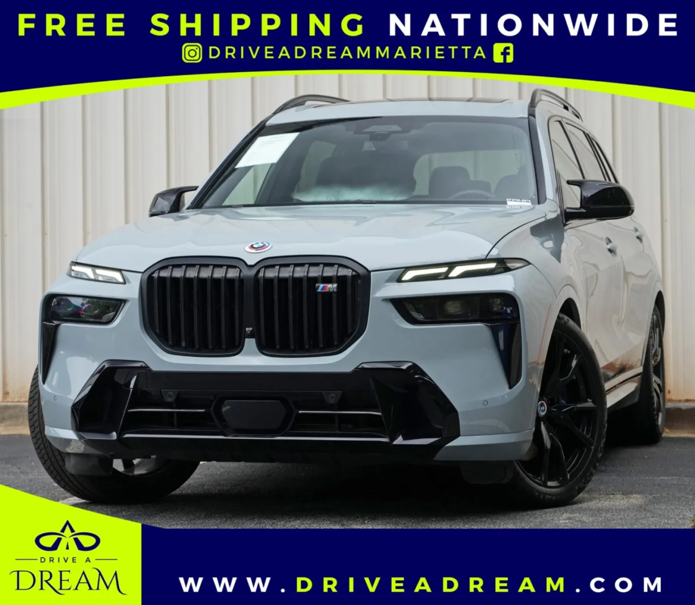 Gray 2023 BMW X7 M60i w/ Executive & M Sport Packages for sale in Marietta, GA
