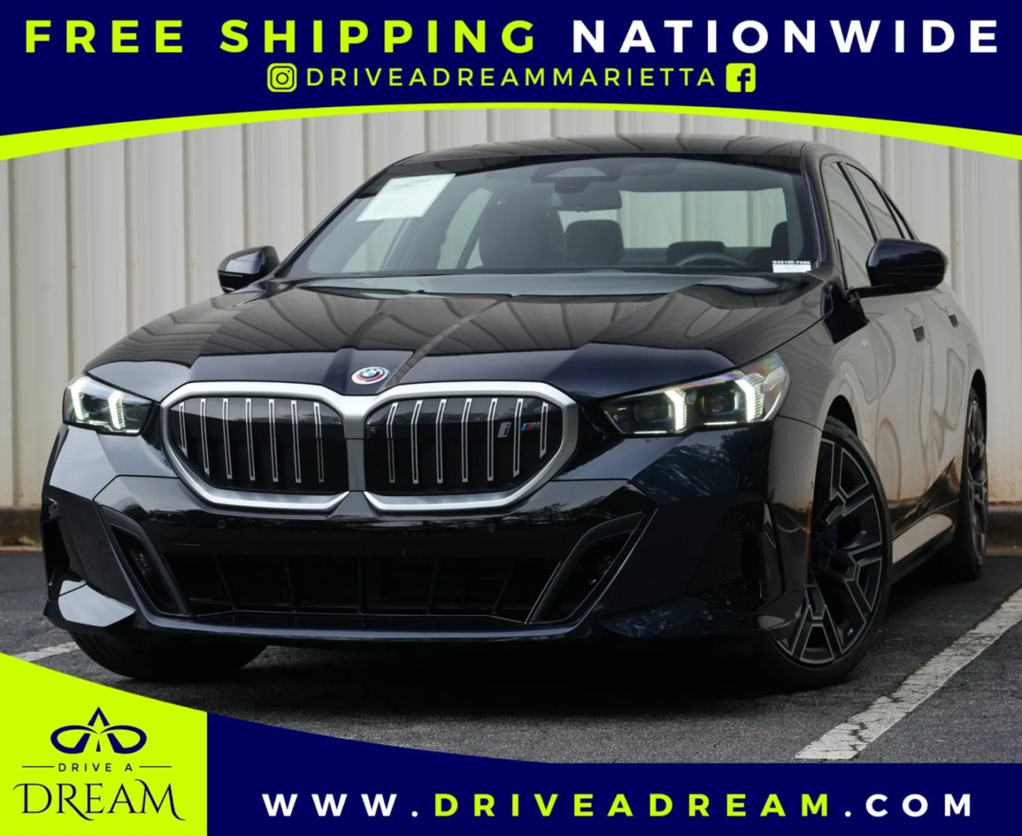 Black 2025 BMW i5 xDrive40 M Sport & Premium Packages for sale in Marietta, GA