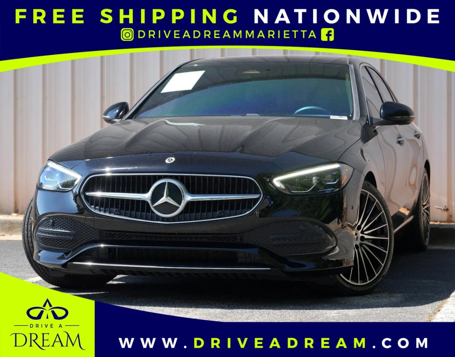 Black 2025 Mercedes-Benz C-Class C 300 for sale in Marietta, GA