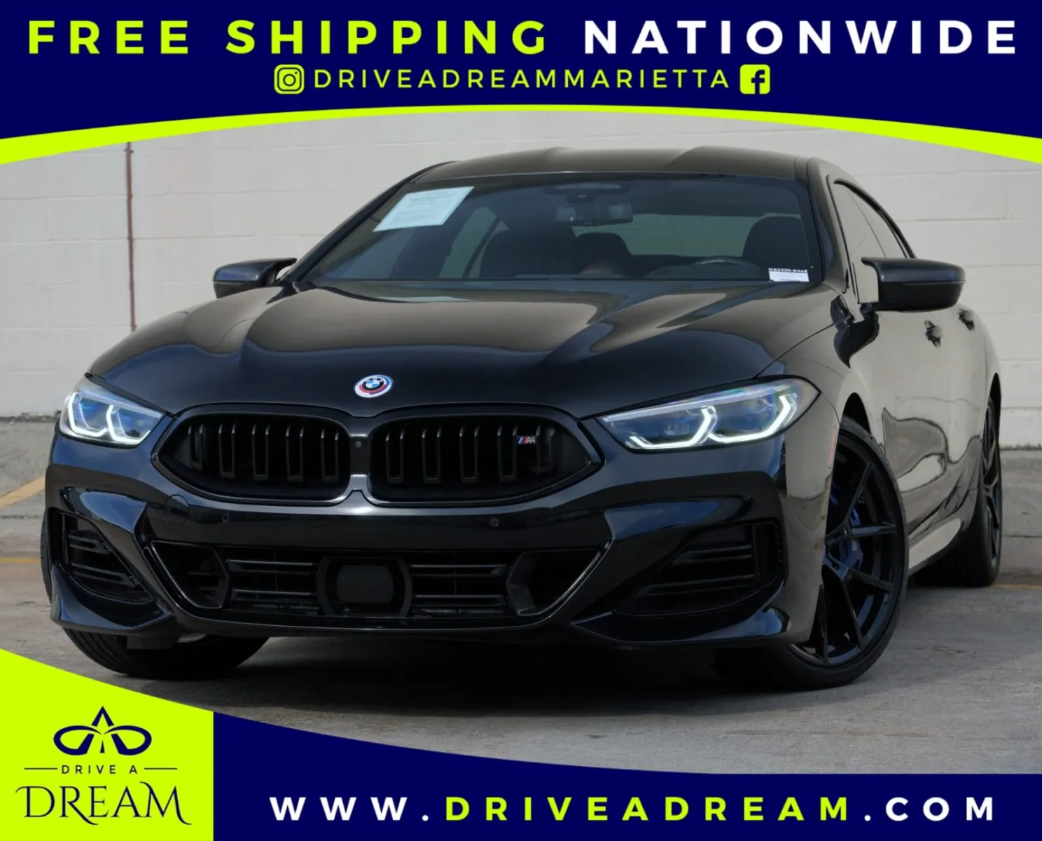 Black 2023 BMW 8 Series M850i w/ Driving Assist Package for sale in Marietta, GA