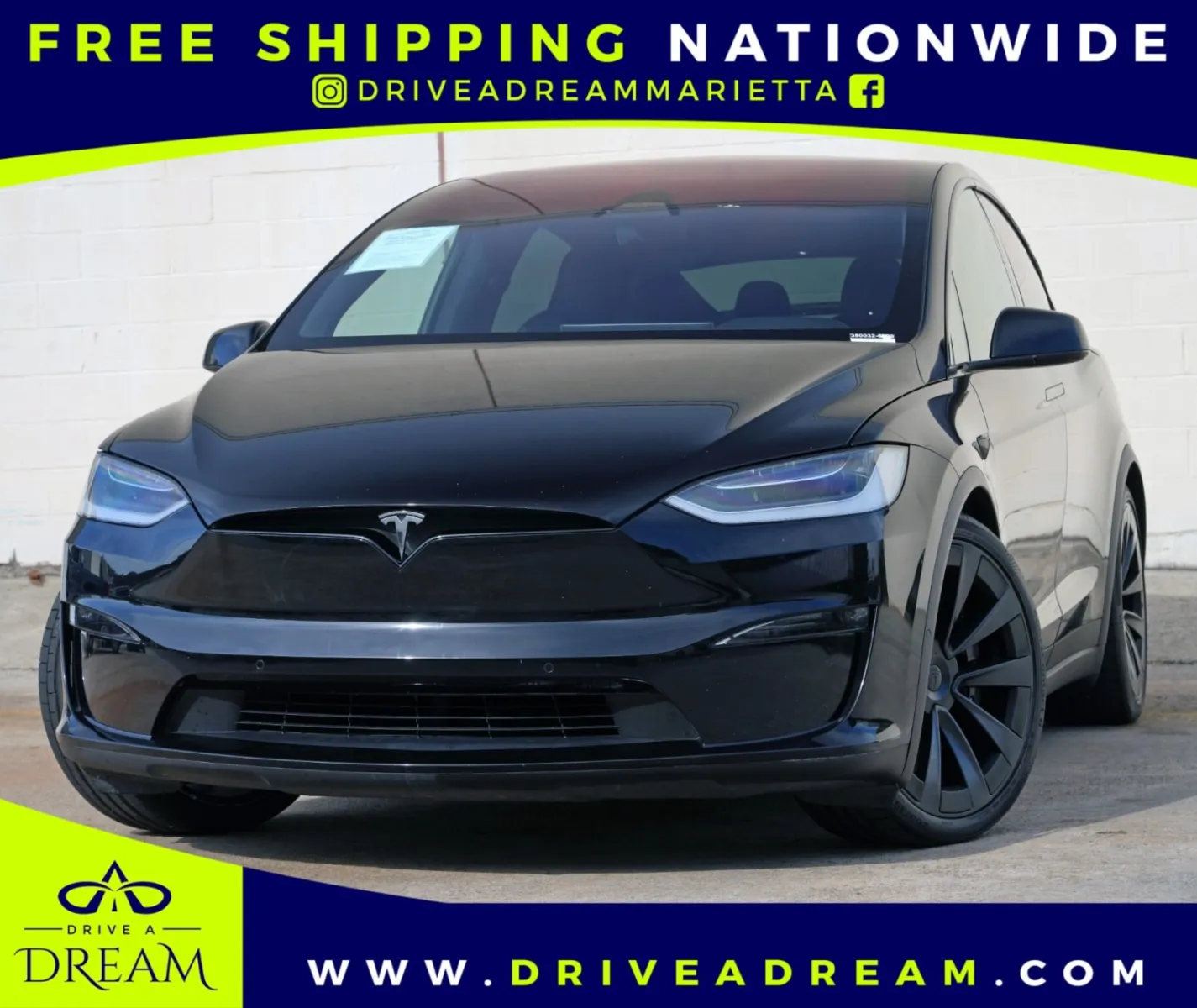Black 2022 Tesla Model X Plaid for sale in Marietta, GA