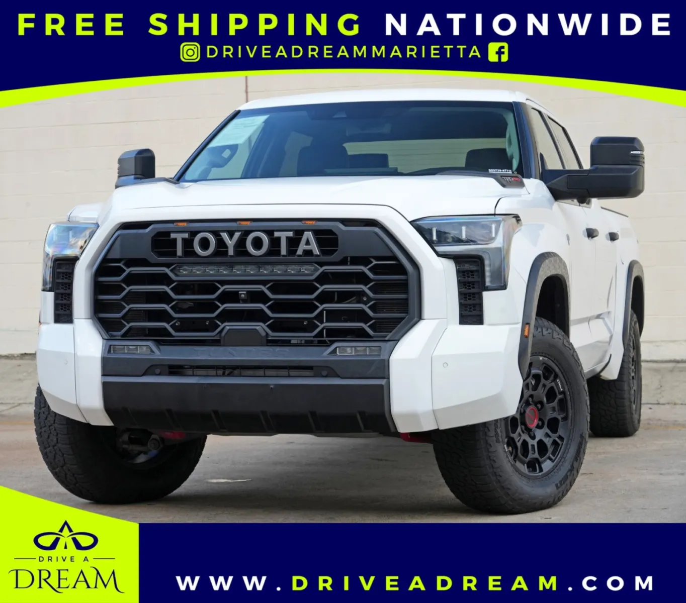White 2023 Toyota Tundra TRD Pro Hybrid for sale in Marietta, GA