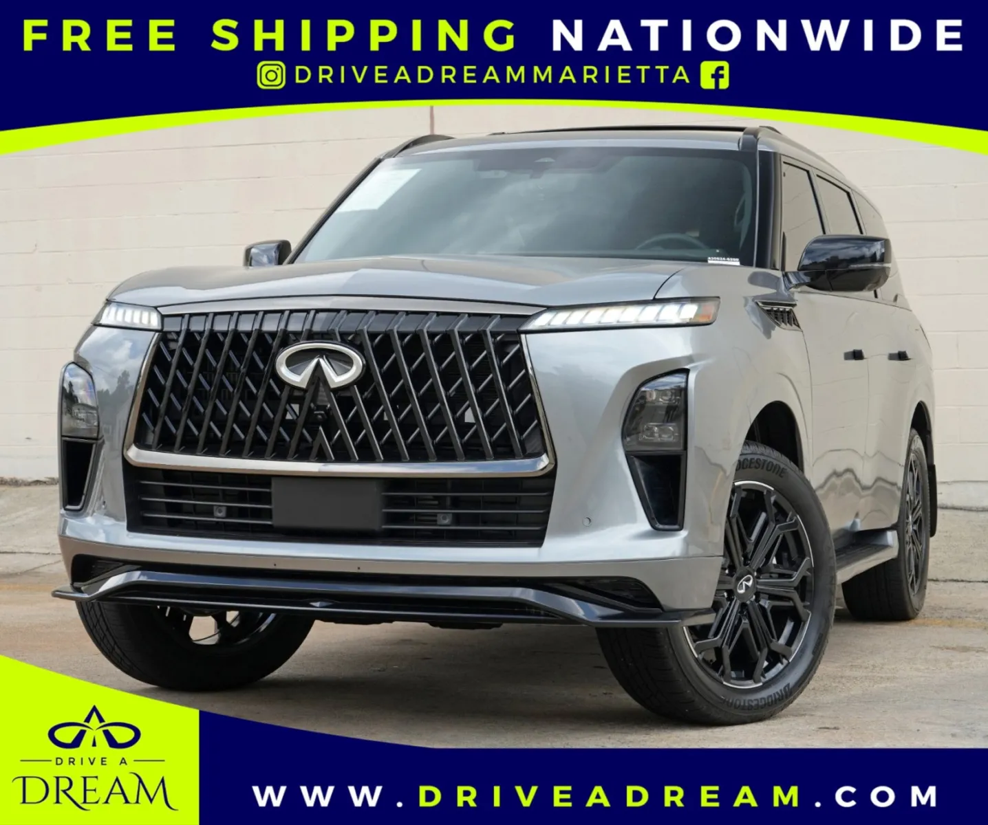 Silver 2026 INFINITI QX80 SPORT for sale in Marietta, GA