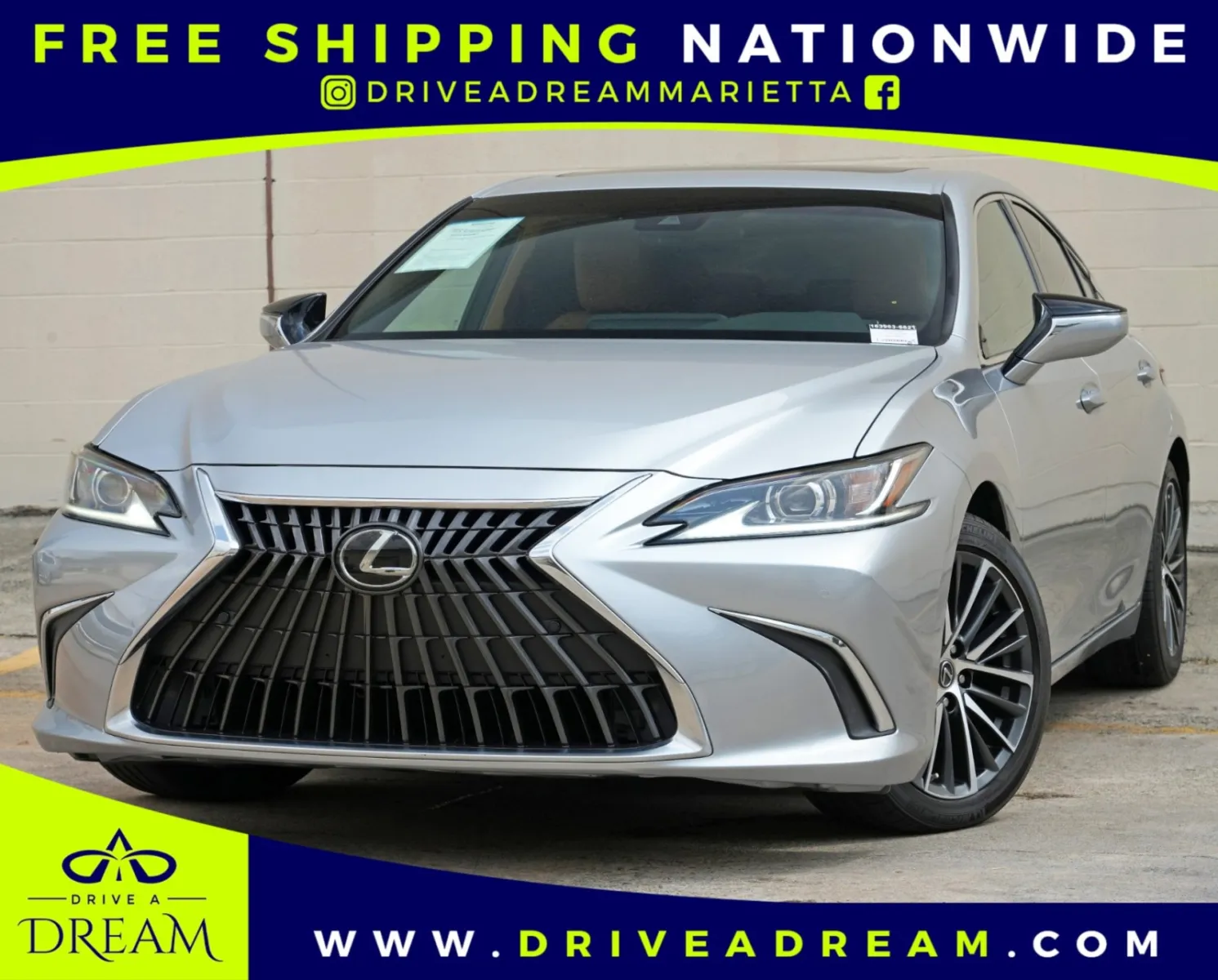 Silver 2024 Lexus ES 350 w/ Premium Package for sale in Marietta, GA
