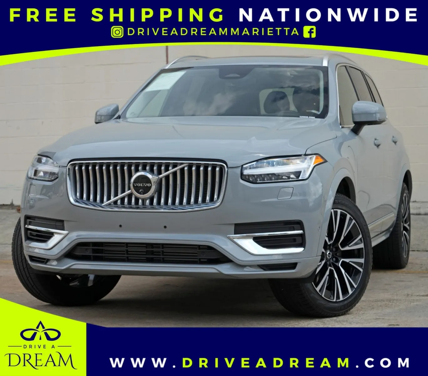 Gray 2025 Volvo XC90 Plug-In Hybrid Plus for sale in Marietta, GA