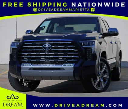 Black 2023 Toyota Tundra Capstone Hybrid for sale in Marietta, GA