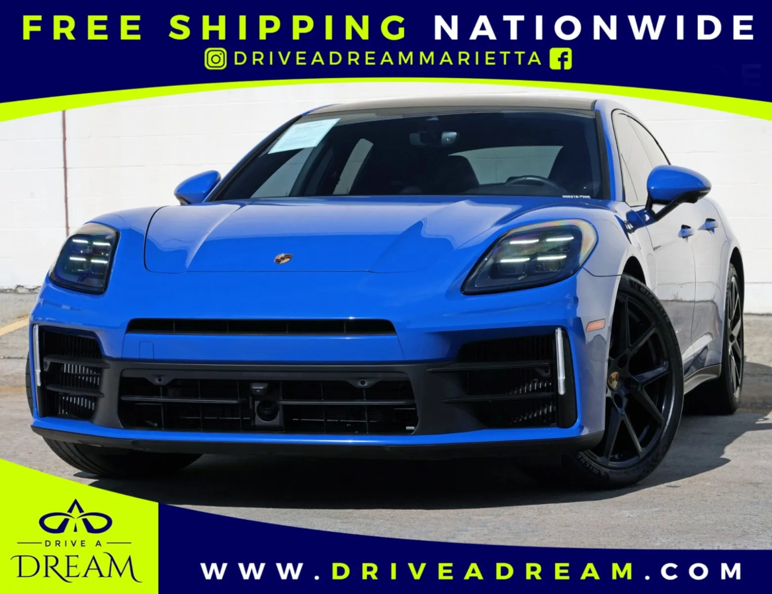 Blue 2025 Porsche Panamera w/ Premium Package for sale in Marietta, GA