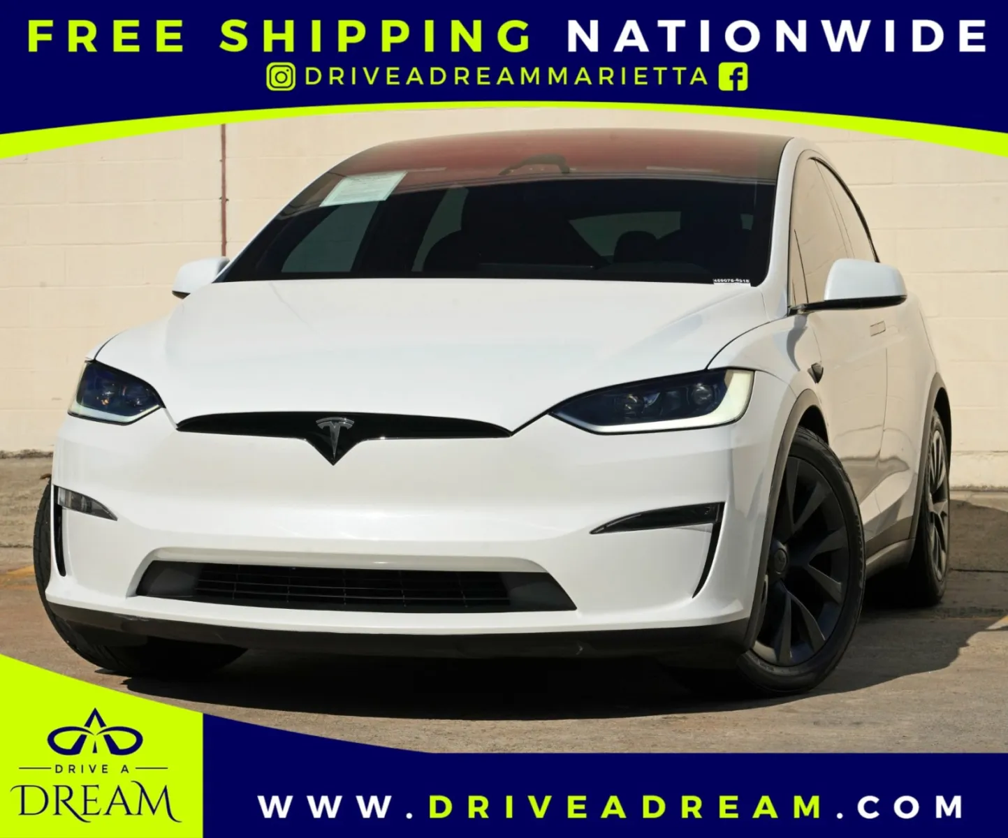 White 2024 Tesla Model X for sale in Marietta, GA