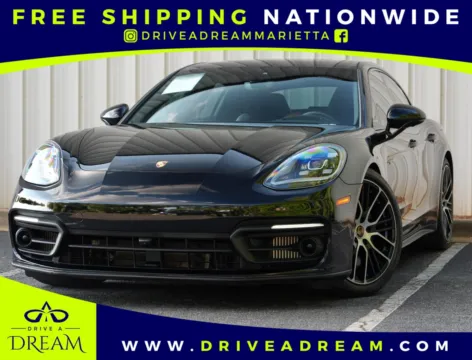 Black 2022 Porsche Panamera 4S E-Hybrid w/ Premium & Assistance Packages for sale in Marietta, GA