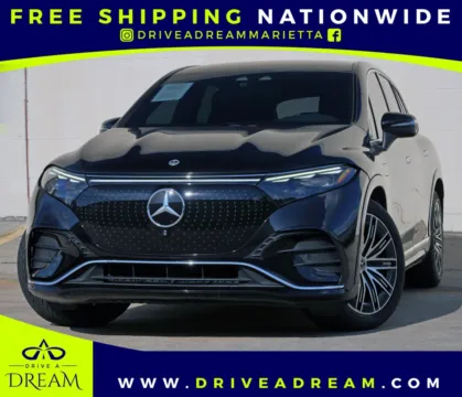 Black 2023 Mercedes-Benz EQS 580 w/ Exclusive Trim Package for sale in Marietta, GA
