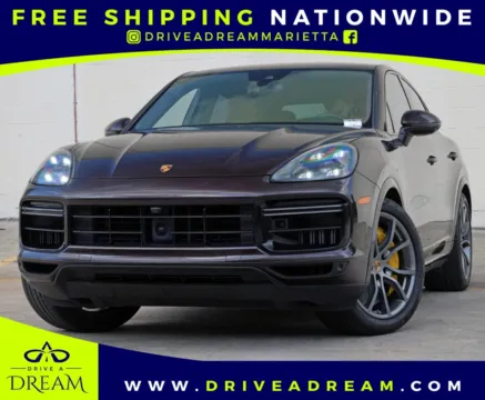 Brown 2020 Porsche Cayenne Turbo Coupe w/ Premium Package for sale in Marietta, GA