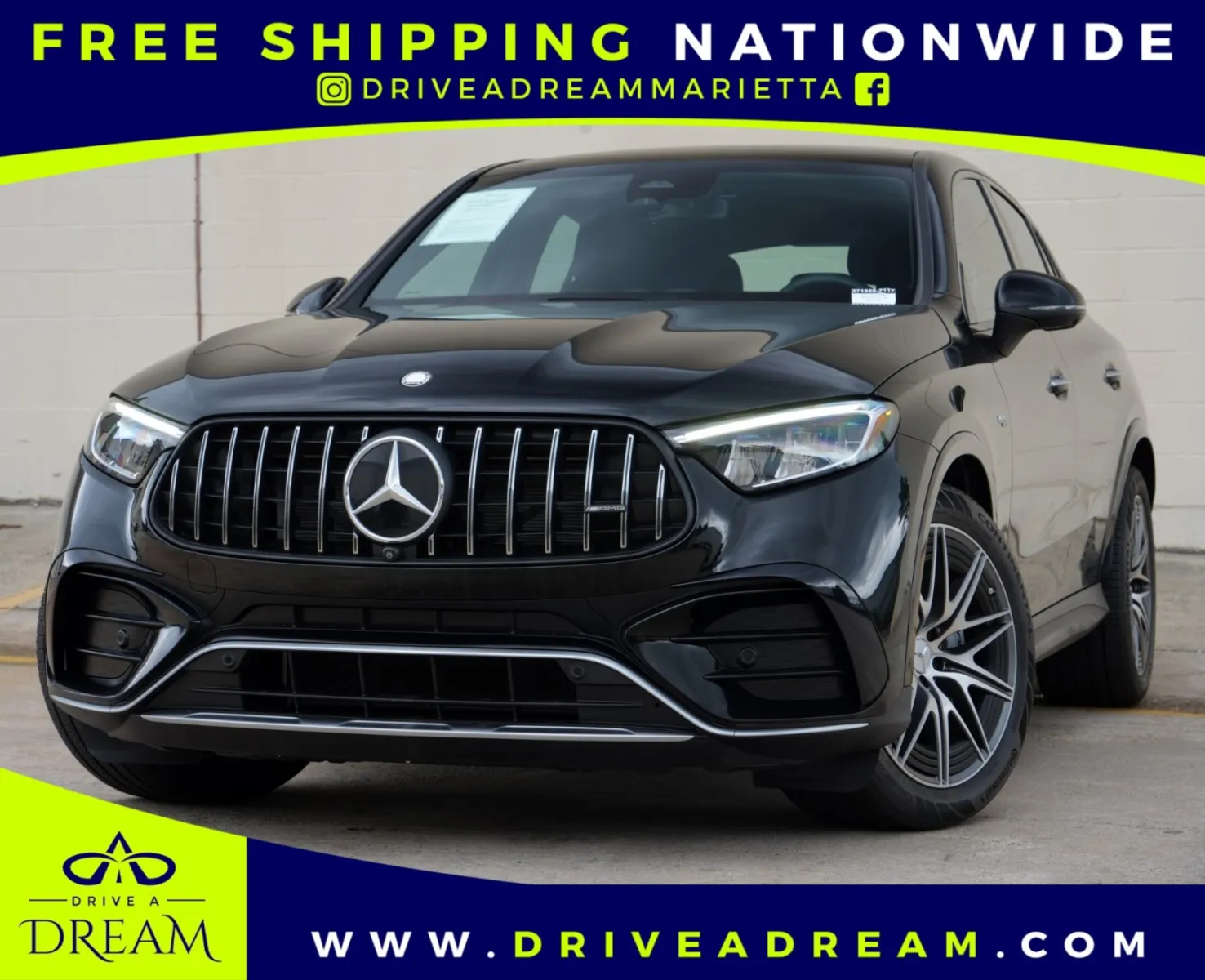 Black 2025 Mercedes-Benz GLC AMG GLC 43 for sale in Marietta, GA