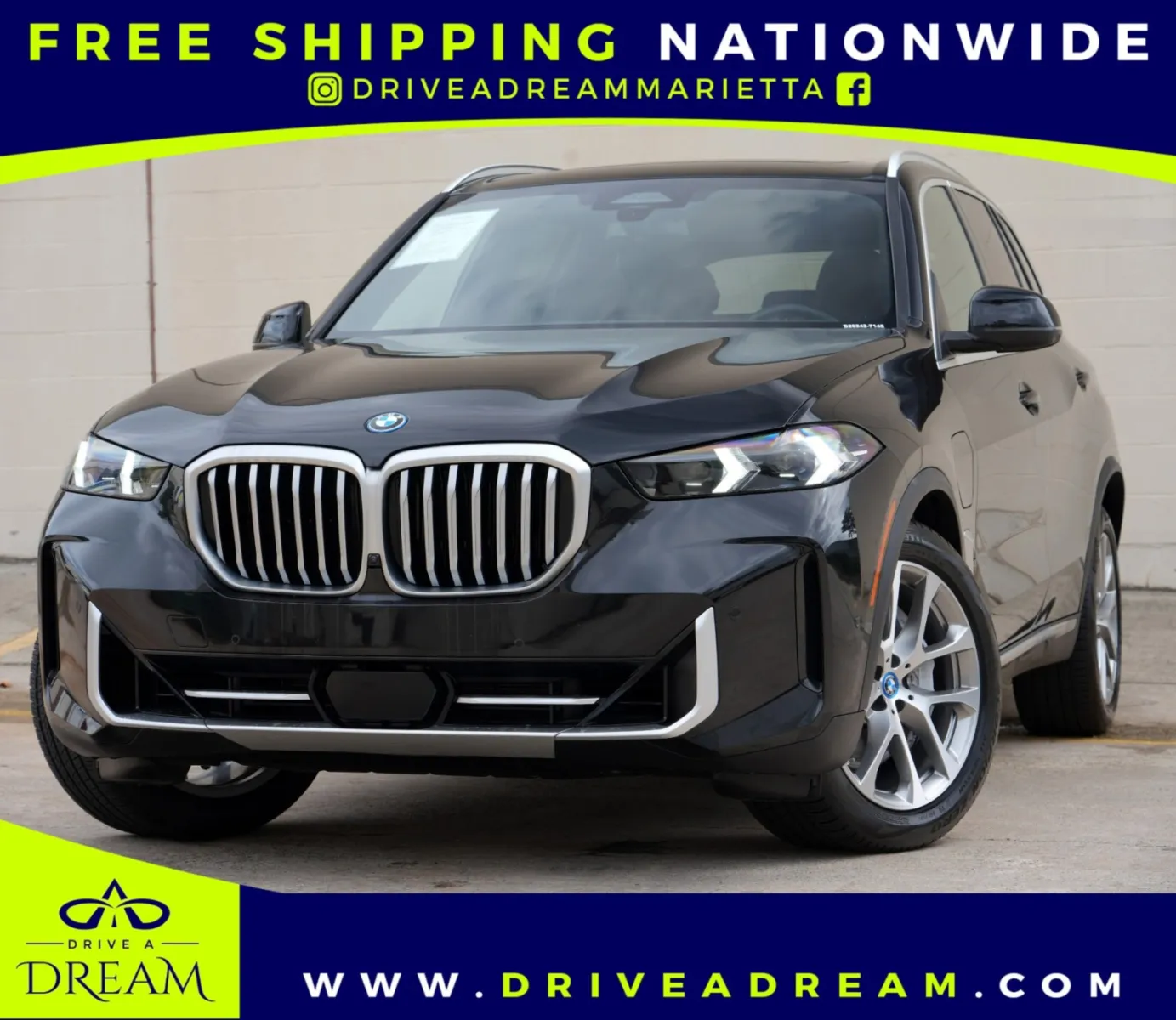 Black 2024 BMW X5 xDrive50e w/ Parking Assist Package for sale in Marietta, GA
