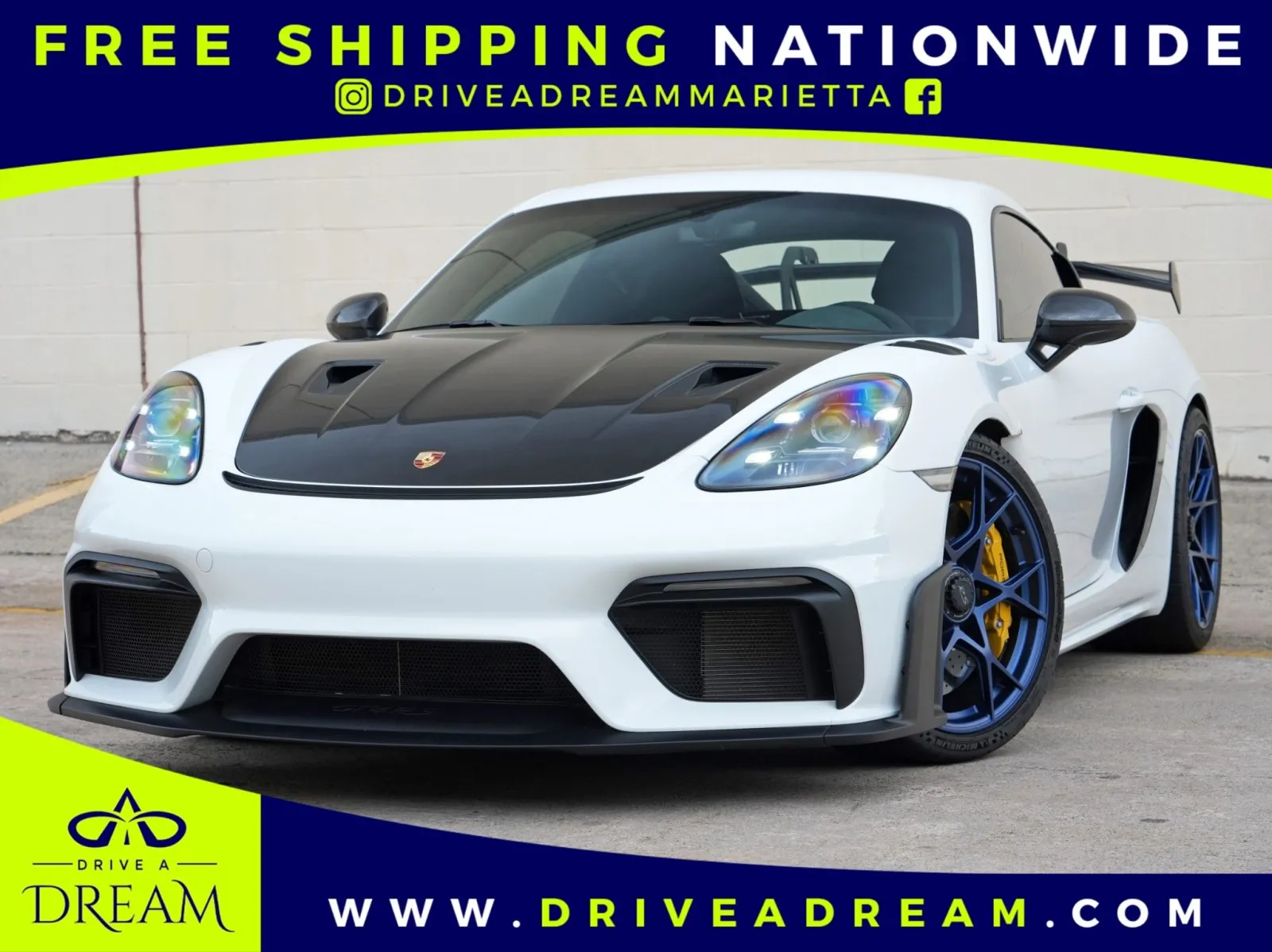 White 2024 Porsche 718 Cayman GT4 RS w/ Weissach Package for sale in Marietta, GA