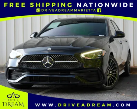 Black 2025 Mercedes-Benz C-Class C 300 w/ AMG Line & Night Packages for sale in Marietta, GA
