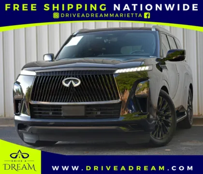 Black 2025 INFINITI QX80 AUTOGRAPH for sale in Marietta, GA