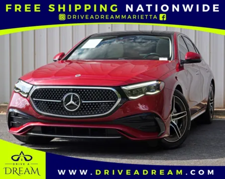 Red 2026 Mercedes-Benz E-Class E 350 w/ Pinnacle Trim & Driver Assist Packages for sale in Marietta, GA