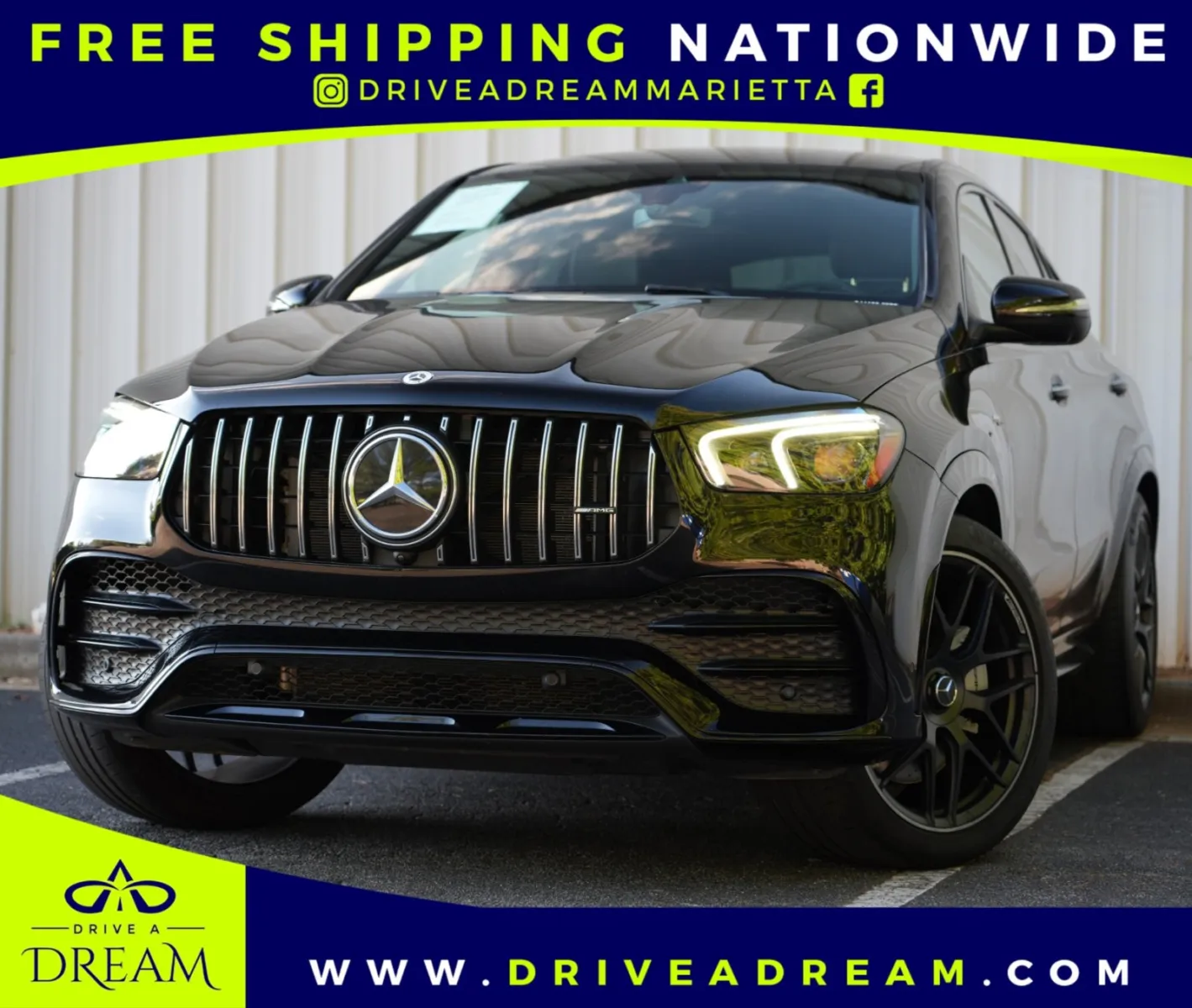 Black 2023 Mercedes-Benz GLE AMG GLE 53 w/ AMG Night & Parking Assist Packages for sale in Marietta, GA